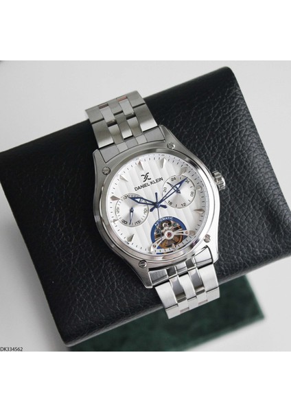 DK334562 Çelik Kordonlu Otomatik Erkek Kol Saati