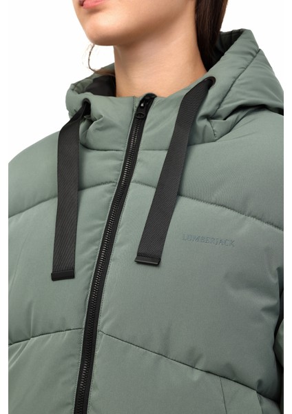 Wl 2nora 5pr Yeşil Kadın Kısa Kaban fırsatları