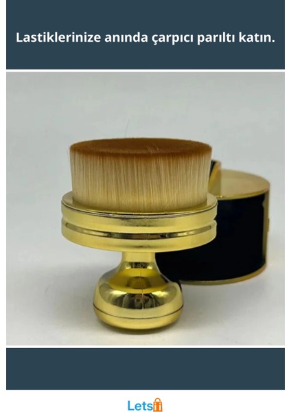 Hazneli Lastik Parlatma Fırçası Pratik Kullanım Dayanıklı Altın Kaplama fiyatları