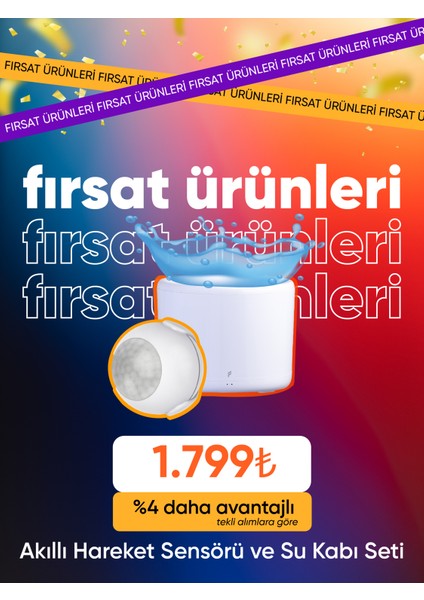 Akıllı Evcil Hayvan Su Pınarı ve Akıllı Hareket Sensörü