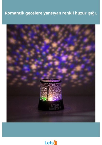 Duvara Işık Yıldız Yansıtan Star Master Gece Lambası fiyatları