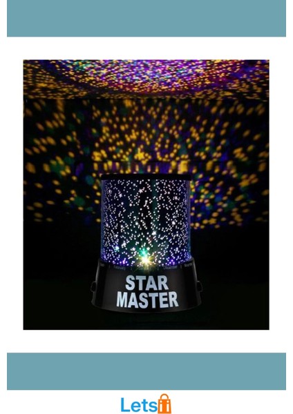 Duvara Işık Yıldız Yansıtan Star Master Gece Lambası indirimleri