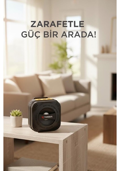 Torıma D79 Siyah Outdoor Kablosuz Wireless 4W LED Işıklı Taşınabilir Hoparlör fiyatları