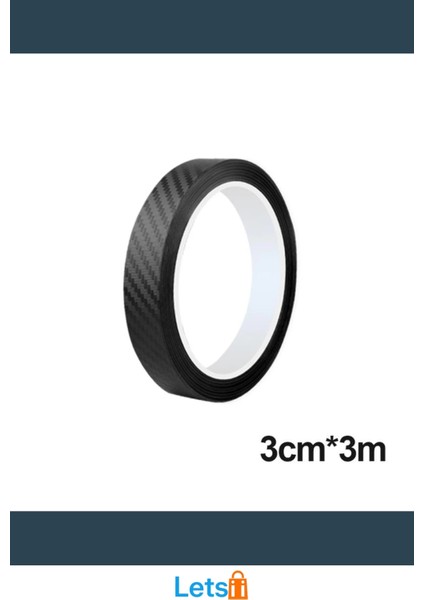 Karbon Fiber Araba Kapı Koruyucu Bant 3m Suya Dayanıklı modelleri