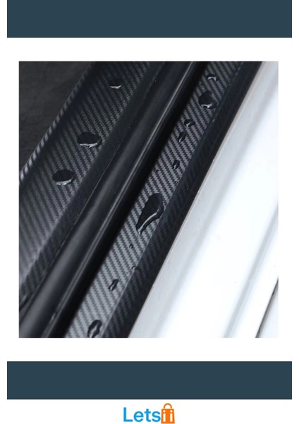 Karbon Fiber Araba Kapı Koruyucu Bant 3m Suya Dayanıklı indirimleri