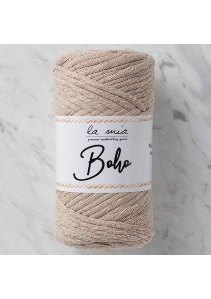 La Mia Boho Açık Bej Büküm Makrome İpi - L049 - 33984