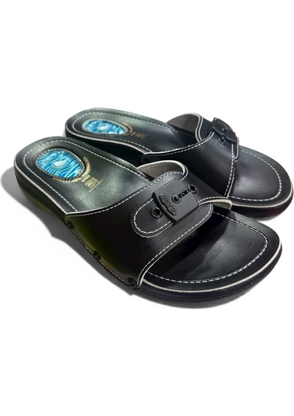 Tam Ortopedik Topuk Dikenine Özel Rahat Siyah Terlik fırsatları