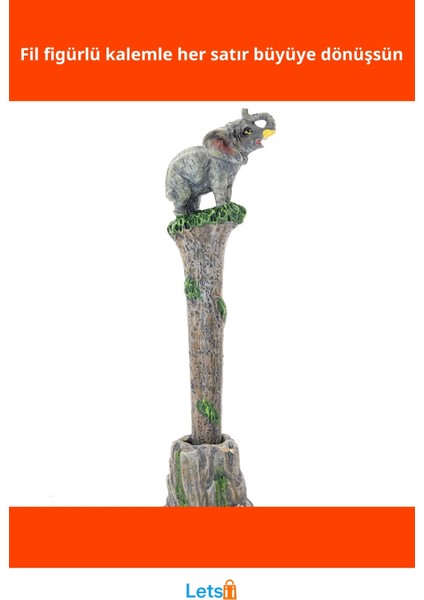 Polyester Fil Figürlü Dayanıklı Tükenmez Kalem 16 cm fiyatları