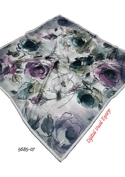 5685 Dijital Vual Eşarp