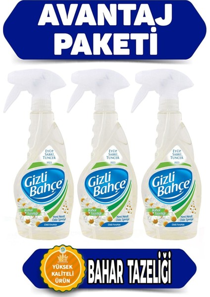 Eyüp Sabri Tuncer Bahar Tazeliği Kokusu Avantaj Paket 3X500 ml modelleri