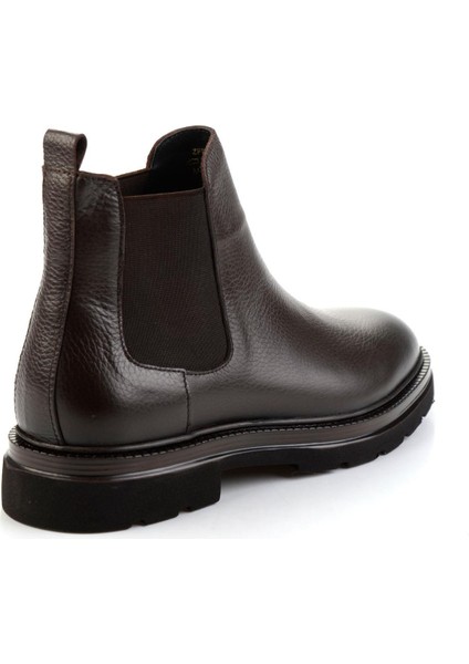 Kahve Hakiki Deri Erkek Bot & Bootie E02648612440 modelleri
