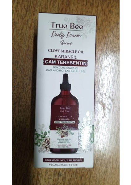 Karanfil Çam Terebentin Saç Bakım Yağı