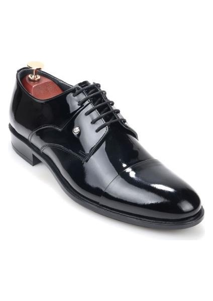 040 Erkek Klasik Rugan Bağcıklı Deri Ayakkabı indirimleri