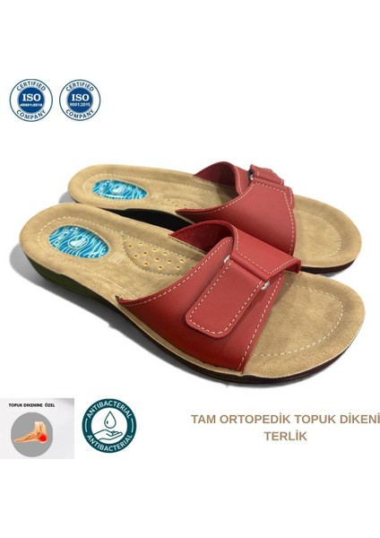 Tam Ortopedik Topuk Dikenine Özel Yapım Terlik 9808