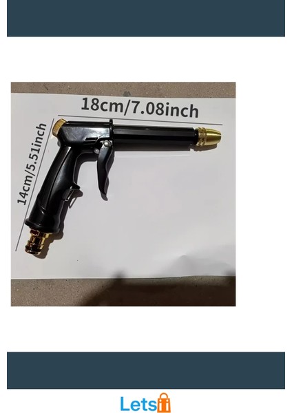 Ayarlanabilir Basınçlı Çok Fonksiyonlu Yıkama Tabancası fırsatları