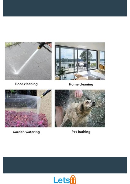 Ayarlanabilir Basınçlı Çok Fonksiyonlu Yıkama Tabancası indirimleri