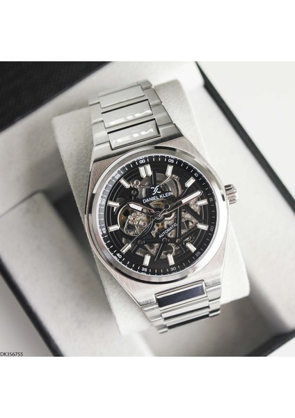 DK356755 Çelik Kordonlu Otomatik Erkek Kol Saati
