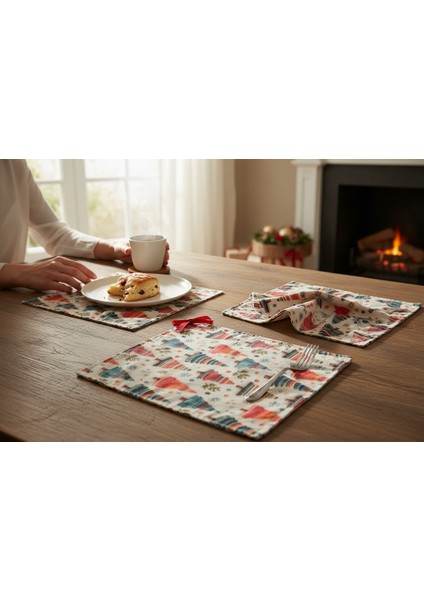 2'li Yeni Yıl Amerikan Servis, Yıl Başı Amerikan Sevis,noel Baba,çam Ağacı