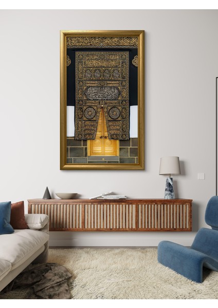 Duvar Tablosu Mdf Uv Baskı Çerçeveli - " Kabe " modelleri
