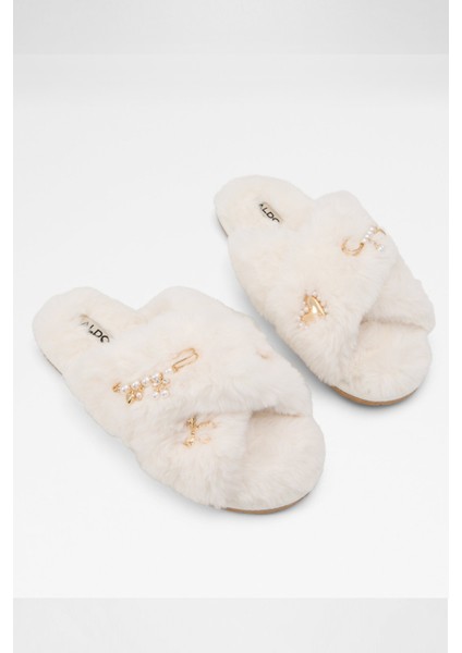 Snowkissedcharm Sandalet Düz Terlik - Beyaz