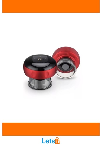 Elektronik Vakum Hacamat Aleti LCD Ekranlı Derin Basınçlı Masaj Cihazı indirimleri