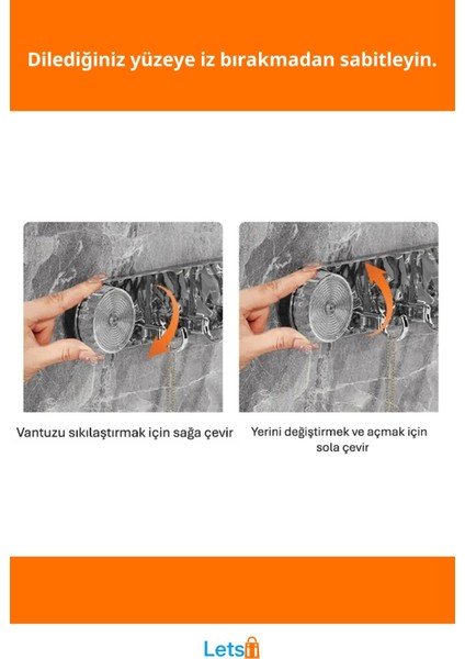 Şeffaf Güçlü Vantuzlu Askılık Çoklu Kanca fiyatları