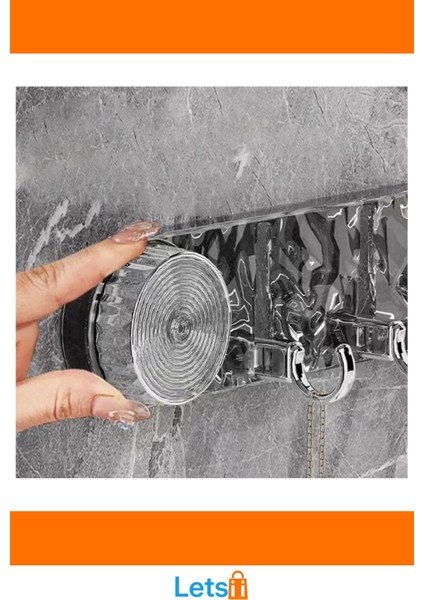 Şeffaf Güçlü Vantuzlu Askılık Çoklu Kanca indirimleri