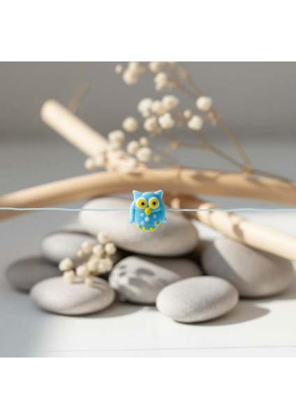 El Yapımı Porselen Baykuş Figürlü Kadın Kolye fiyatları