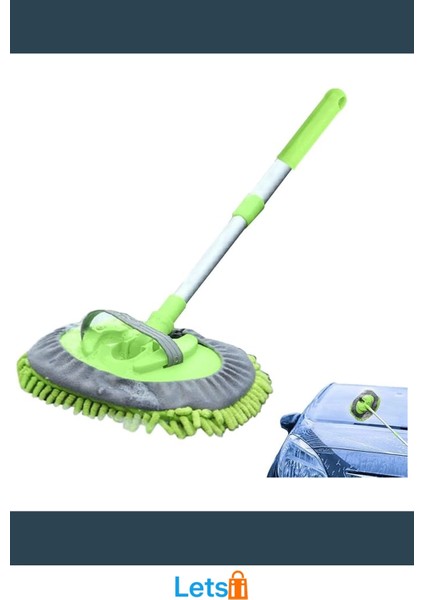 Uzun Saplı Teleskopik Mikrofiber Araba Yıkama Fırçası fırsatları