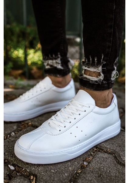 MN063 - Star-X Cbt Erkek Ayakkabı Beyaz