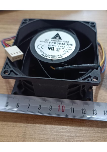Delta PFB0848UHE 8038 48V 4 Telli 4 Pin 0,65A 8cm Yüksek Hava Hacimli Sunucu Soğutma Fanı ,bilgisayar Soğutma Fanı fırsatları