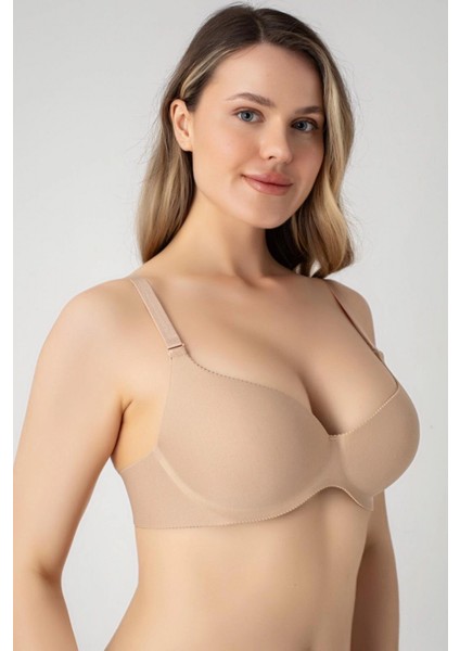 Nurteks 1005 Kadın Lazer Kesim Desteksiz Sütyen