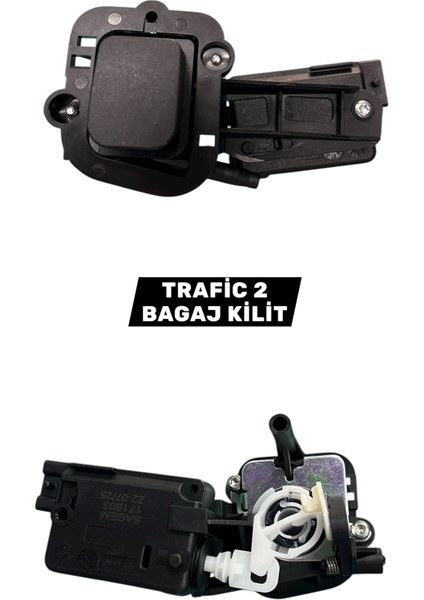 Trafic Bagaj Kilidi Motorlu (01-13) 8200102185
