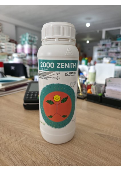 Zenith 5-30-0 +ME 1 Lt – Çiçekendirici Sıvı Gübre – Çiçeklenme ve Meyve Tutumunu Artırıcı