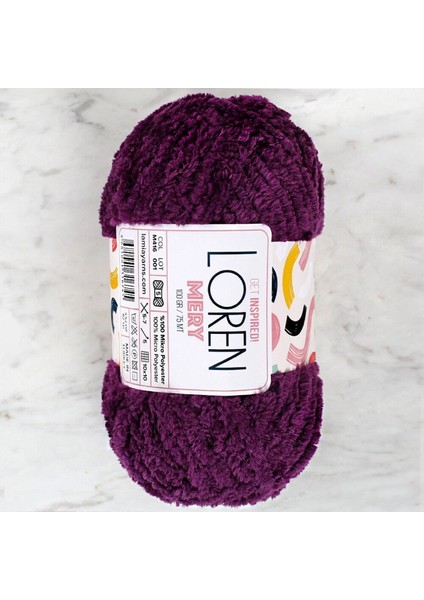 Loren Mery Mor El Örgü İpi - M416 - 34321