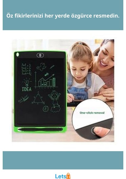 8.5 Inç Taşınabilir LCD Çizim Eğitim Tableti fiyatları