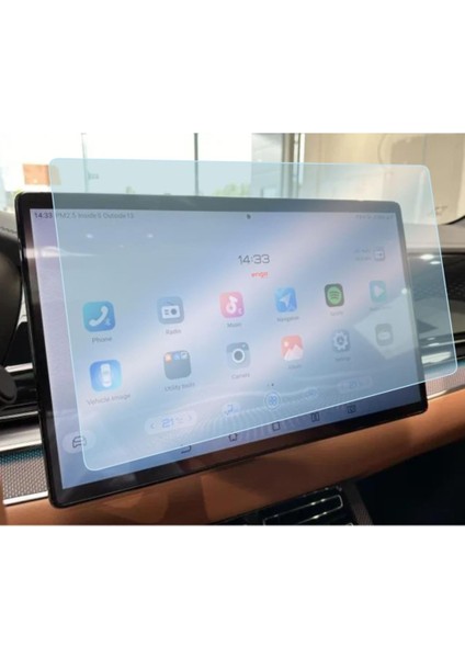 BYD Sealion 7 15.6 inç Ekran Koruyucu Multimedya 9H Nano fiyatları