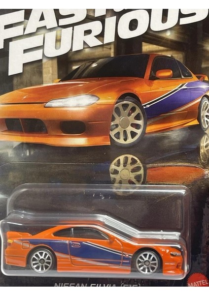 Silver Series Fast & Furious Nissan Silvia S15 1/64 Model Araba fiyatları