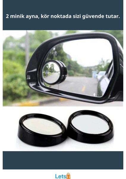 2 Adet Araç Kör Nokta Ayna ile Güvenli Sürüş fiyatları