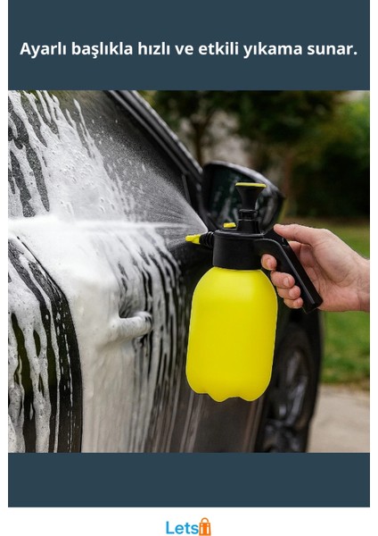 2 Litre Kapasiteli Taşınabilir Basınçlı Araç Yıkama Pompası fiyatları