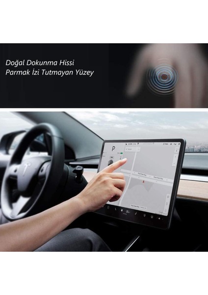 BYD Sealion 7 15.6 inç Mat Ekran Koruyucu Multimedya 9H Nano modelleri