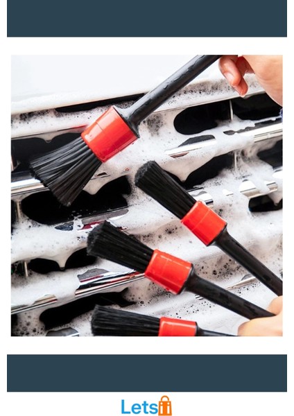 Derin Temizlik Için Uzun Kıllı Araba Detaylı Fırça Takımı fırsatları