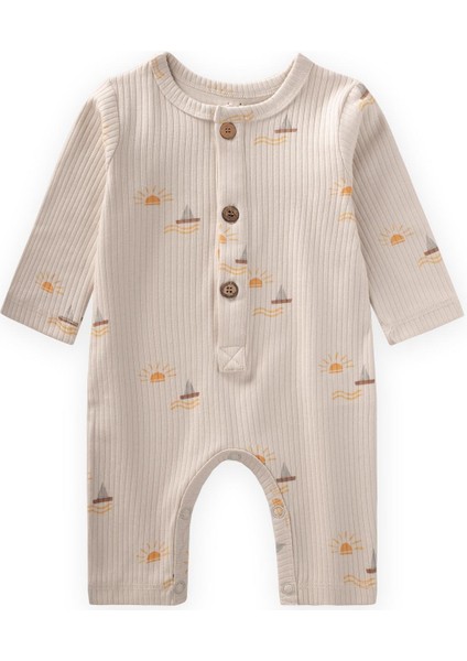 Baskılı Tulum 0-3 Yaş Yelken Desen fiyatları