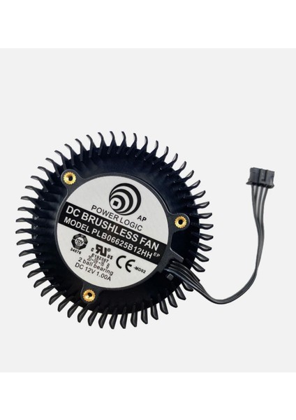 PLB06625B12HH Amd Radeon RX580 570 480 470 470D Için Grafik Kartı Fanları , 65MM 4pın PLB06625B12HH DC12V 1A GTX1080 GTX1060/1070 / 1070TI / 1080TI Grafik Kartı Soğutma Fanı Için Gpu Fanı