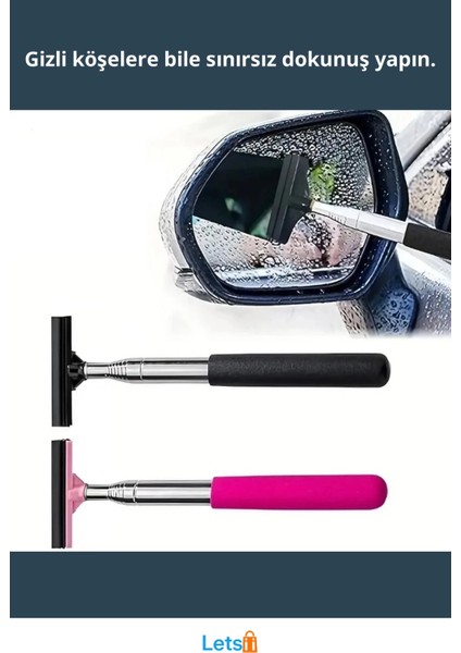 Teleskopik Cam Ayna Sileceği Uzunluk 98 cm fiyatları