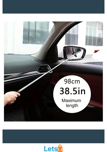 Teleskopik Cam Ayna Sileceği Uzunluk 98 cm modelleri