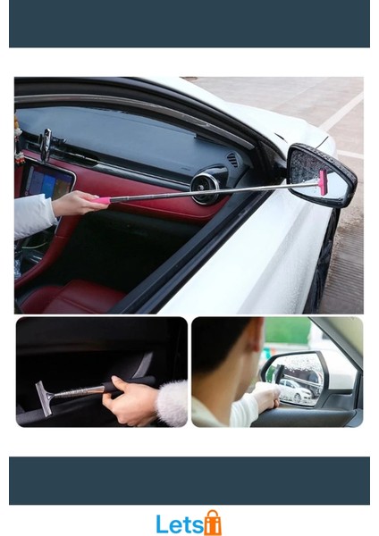 Teleskopik Cam Ayna Sileceği Uzunluk 98 cm indirimleri