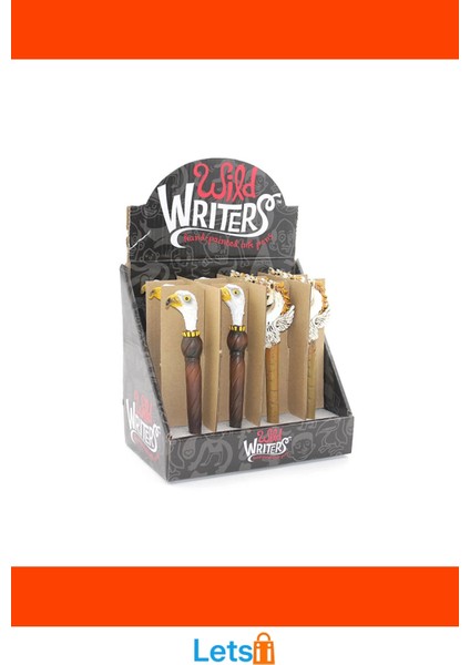 Kartal ve Unicorn Temalı Polyester Tükenmez Kalem modelleri