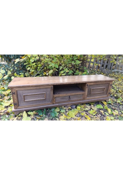 Class %100 Doğal Ahşap Tv Ünitesi