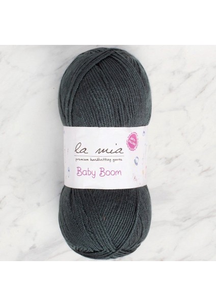 La Mia Baby Boom Koyu Yeşil El Örgü İpi - 1480 - 34111